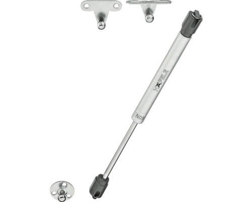 Piston amortizor/telescop cu gaz pentru uși de bar Häfele, standard 80N, metal gri Piston amortizor/telescop cu gaz pentru uși de bar Häfele, standard 80N, metal gri