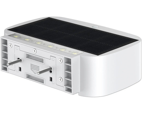 Lampă solară pentru montaj pe perete cu material de fixare