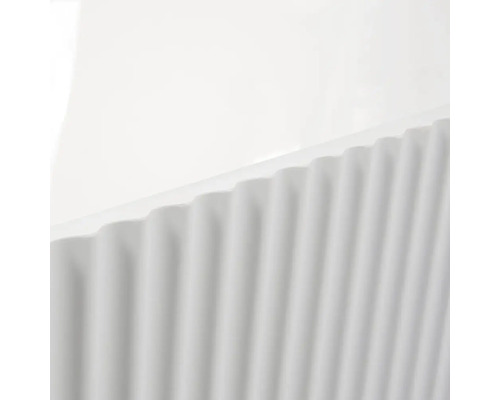 Cadă freestanding dreptunghiulară riflaj 6620, acril, | HORNBACH