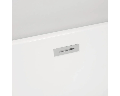 Cadă freestanding dreptunghiulară riflaj 6620, acril, | HORNBACH