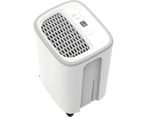 Dezumidificator de aer cu design neutru cu afișaj digital