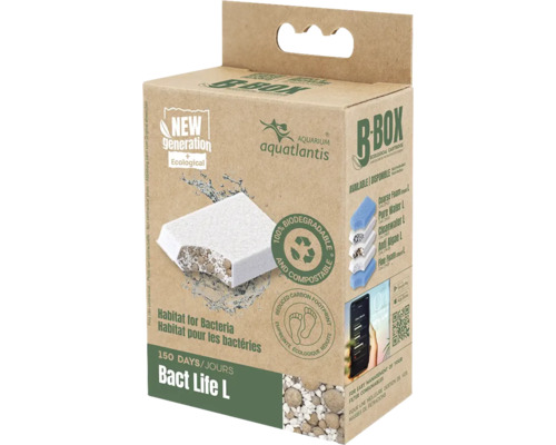 Aquatlantis Aquarium B-Box Bact Life L pachet de materiale filtrante