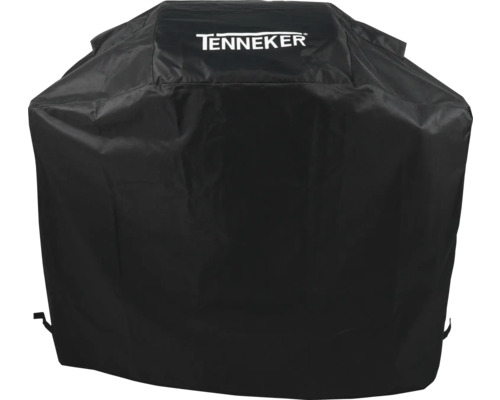 Husă neagră pentru grătar cu logo Tenneker