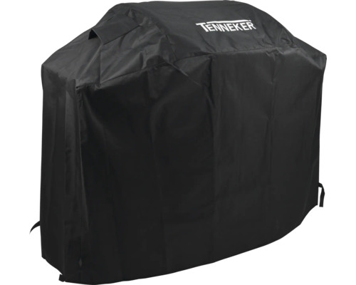 Husă grătar neagră cu logo Tenneker