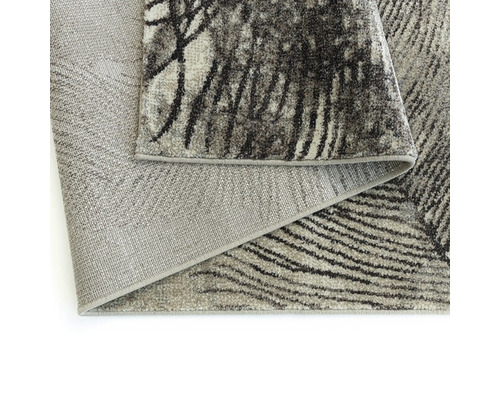 Covor gri cu model abstract