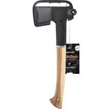 Topor Fiskars N10 cu mâner din lemn și protecție pentru lamă