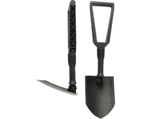 Pala pliabilă cu târnăcop