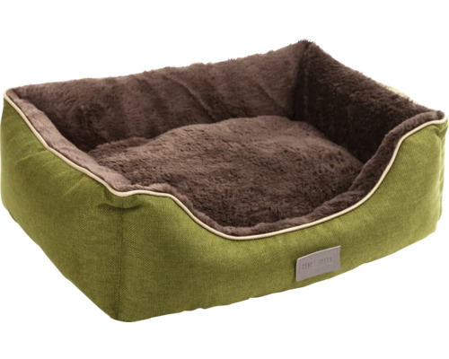 Pătuț câine Kerbl Snugly Samuel 60x50x17 cm verde