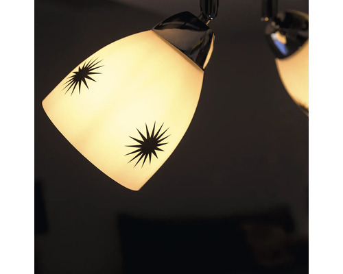 Lumină de plafon cu model de stea