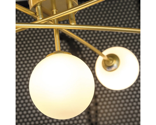 Lumină de plafon cu abajururi rotunde