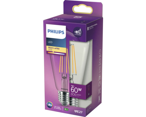 Bec LED Philips 60 wați în ambalajul original