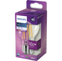 Bec LED Philips, soclu E27, 10,5 wați, 4000 kelvini, lumină albă neutră