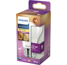 Bec LED Philips cu soclu E27 în ambalaj
