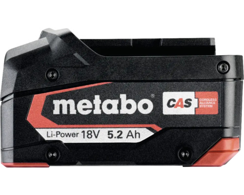Acumulator Metabo 18 volți 5.2 amperi oră