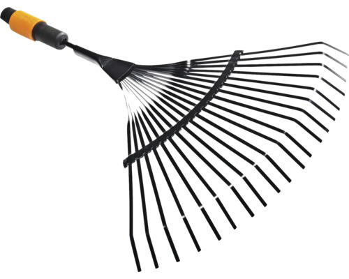 Greblă de grădină din metal cu mâner