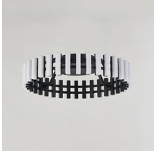 Plafonieră cu LED integrat Piano 30W 3500 lumeni, alb/negru