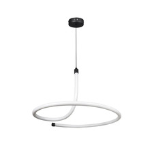 Pendul cu LED integrat Fiora 36W 1440 lumeni, negru