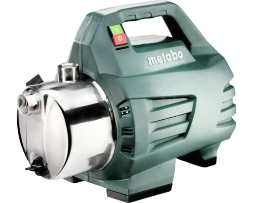 Pompă de grădină Metabo cu carcasă din oțel inoxidabil