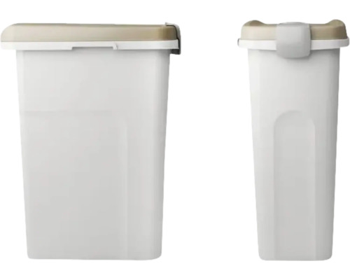 Recipient pentru deșeuri din plastic cu capac