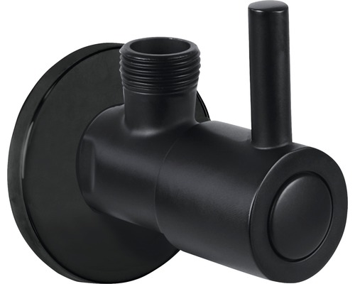 Robinet colțar 1/2"x3/8" negru mat Robinet colțar 1/2"x3/8" negru mat
