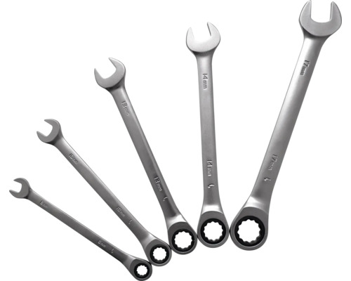 Set de chei combinate de diferite dimensiuni