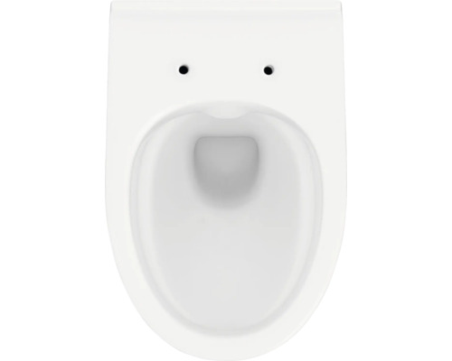 Toaletă suspendată albă de sus