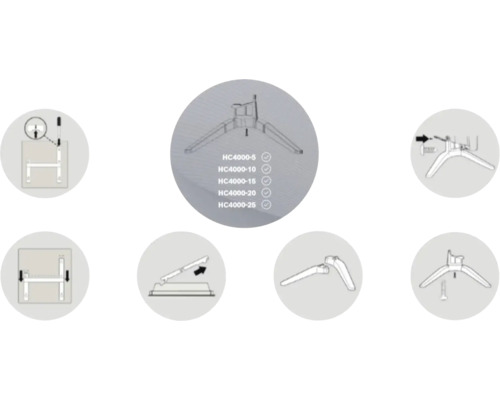 Imagini pentru asamblarea suportului pentru pomul de Crăciun