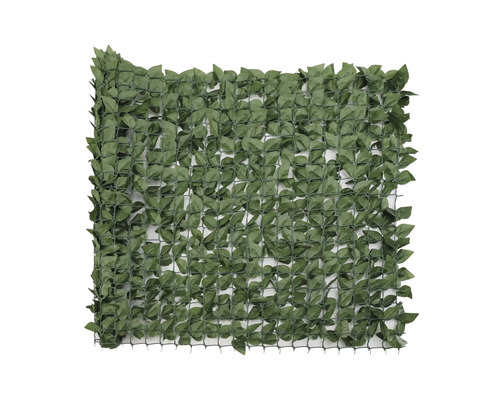 Gard viu artificial cu frunze verzi pentru gardul de grădină