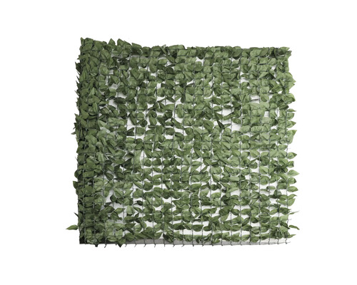 Covor cu plante artificiale cu frunze ca ecran de intimitate