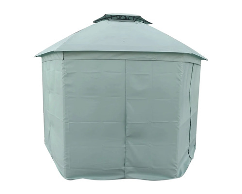 Pavilion cu perete lateral închis