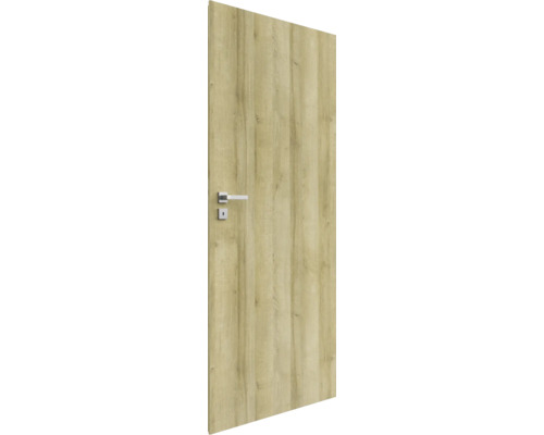 Ușă din lemn cu mâner