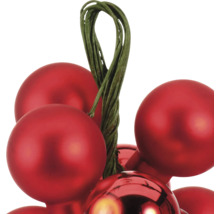 Glob decorativ de pom de Crăciun cu suport