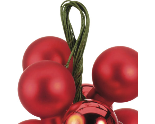 Glob decorativ de pom de Crăciun cu suport