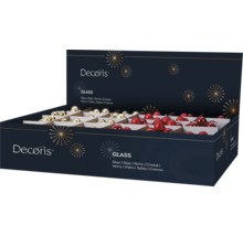 Set de globuri de Crăciun din sticlă Decoris în ambalaj de vânzare