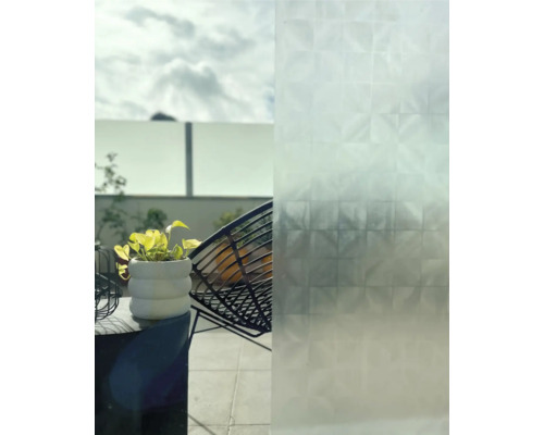 Folie decorativă cu plante și un scaun