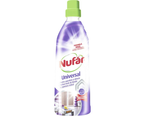 Nufar detergent universal pentru suprafețe și obiecte