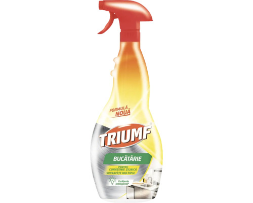 Soluție curățat bucătărie antigrăsime Triumf 500ml Triumf detergent de bucatarie cu pulverizator