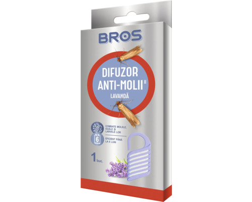 Bros Difuzor anti-molii lavandă, pachet