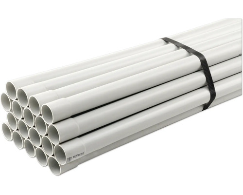 Pachet de tuburi din plastic gri
