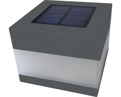 Capac Solar LED pentru stâlpi Lampă solară cu design cubic