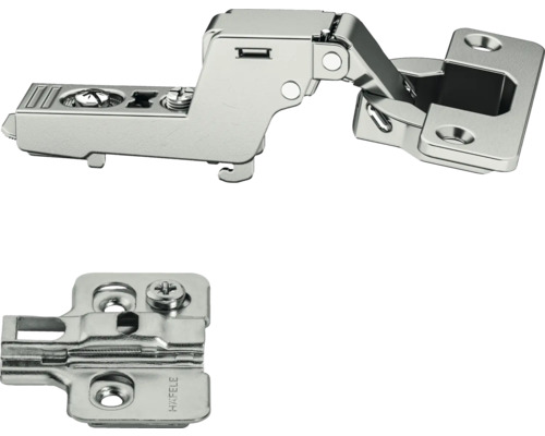 Balama pentru mobilă cu placă de montare