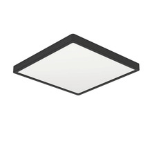 Plafonieră pătrată cu ramă închisă la culoare