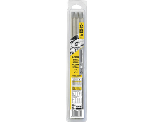 Electrozi din oțel cu diametrul de 2,0 mm, 13 bucăți