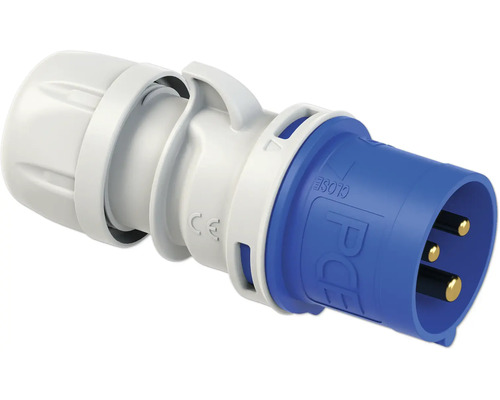 Ștecher industrial cu trei poli