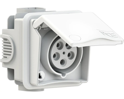 Priză de curent puternic cu capac rabatabil