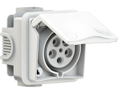 Priză cu capac rabatabil