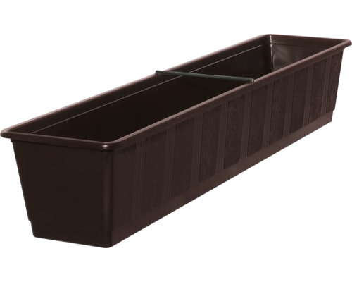 Jardinieră Geli standard, plastic, 80x17x14 cm, maro | HORNBACH