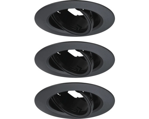 Trei spoturi încastrate pentru interior