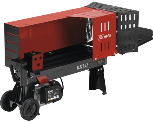 Despicător de lemne cu roți și motor electric