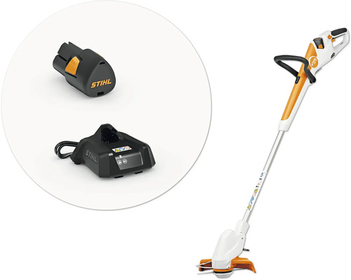 Trimmer pe bază de acumulator Stihl FSA 30, incl. 1xacumulator Stihl AS 2 și încărcător Stihl AL 1